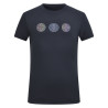 Camiseta de manga corta Imperial Riding Holographics Kids - Negro