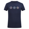 Camiseta de manga corta Imperial Riding Holographics Kids - Marino