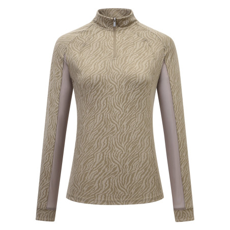 Top de manga larga Imperial Riding Katya AOP para mujer