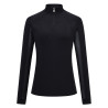 Top de manga larga Imperial Riding Katya para mujer - Negro