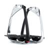 Estribos Flex-On Iron-S Chrome IUG negro - Negro / Gris