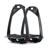 Estribos Flex-On Iron-S Negro IUG negro - Púrpura / blanco