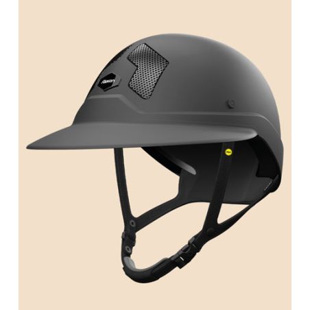 Casco Mips Flex-on Armet negro visera Unisex Dark barboquejo negro