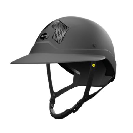 Casco Mips Flex-on Armet negro visera Angel Dark barboquejo negro