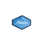 Pegatinas Flex-on Casco Armet - Azul cian plateado