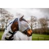 Máscara antimoscas Horseware Mio sin orejas - Gris lunar / marino