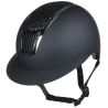 Casco Glamour Shield HKM - Negro / plata