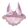 Capucha antimoscas Hobby Horsing Print HKM - Violeta con margarita