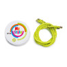 Kit de ribetes Casco My Style a rayas - Amarillo reflectante de señalización