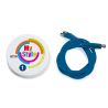 Kit de ribetes Casco My Style a rayas - Azul espejo