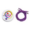 Kit de ribetes Casco My Style a rayas - Lila reflectante