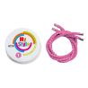 Kit de ribetes Casco My Style a rayas - Rosa reflectante