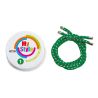 Kit de ribetes Casco My Style a rayas - Verde reflectante