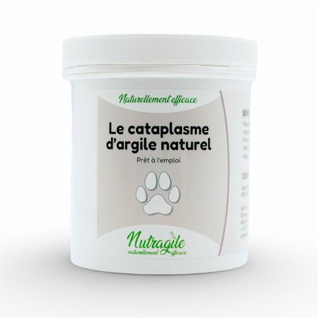 Cataplasma de arcilla Nutragile para perro y gato