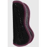 Forros de las protecciones con carcasa en malla 3D de terciopelo ProConfort Kalou - Negro / burdeos
