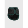 Forros de los protectores de menudillo con carcasa en malla 3D aterciopelada ProConfort Darial - Negro / verde selva