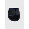 Forros de los protectores de menudillo con carcasa en malla 3D aterciopelada ProConfort Darial - Negro / azúl marino
