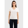Camiseta Harcour Aquila de manga corta para mujer Francia - Blanco