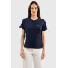 Camiseta Harcour Hydra de manga corta para mujer - Marino