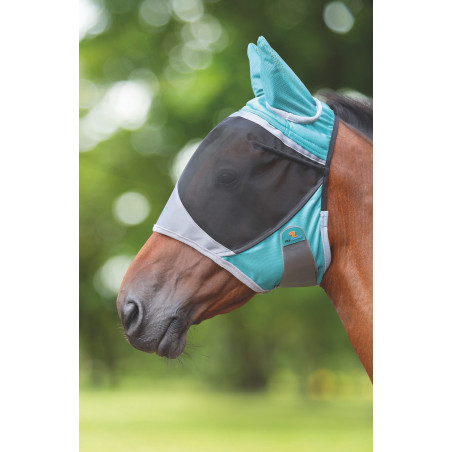 Máscara antimoscas Shires FlyGuard Pro Deluxe con orejas