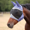 Máscara antimoscas Shires FlyGuard Pro de malla fina con orejas - Cielo azul