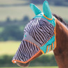 Máscara antimoscas Shires FlyGuard Pro ZEB-TEK - Estampado de cebra