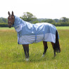 Manta antimoscas impermeable Shires Tempest Original - Azul pálido