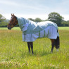 Manta antimoscas impermeable Shires Highlander Plus - Salvia
