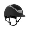 Casco Kask Dogma Chrome marco Swarovski remache - Negro / plata