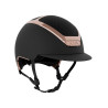 Casco Kask Dogma Chrome Swarovski Carpet con remache - Negro / everyrose