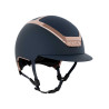Casco Kask Dogma Chrome Swarovski Carpet con remache - Marino / everyrose