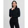 Capa base LeMieux de manga larga Airflow para mujer - Negro