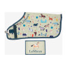 Manta estampada LeMieux Toy Pony - Macarrón