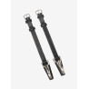 Montantes LeMieux Clips aceitados Kudos - Negro / plata