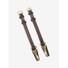 Montantes LeMieux Clips aceitados Kudos - Marrón / latón