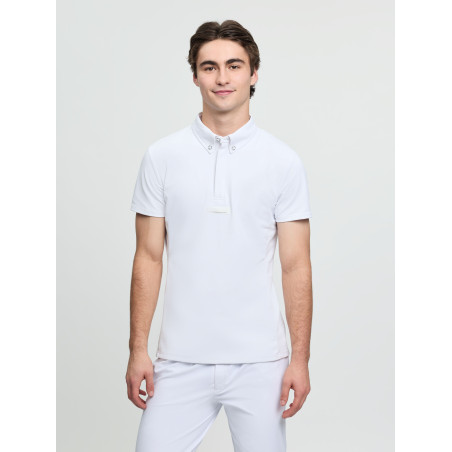 Polo de concurso LeMieux de manga corta para hombre