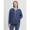 Sudadera con media cremallera LeMieux Connie para mujer - Sombra