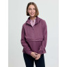 Chaqueta impermeable LeMieux de media cremallera Perri para mujer - Malva