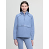 Chaqueta impermeable LeMieux Young Rider con cremallera de tres cuartos Paige - Azul empolvado