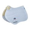 Manta de salto Weatherbeeta Prime Air-Tec Comfy Fleece - Blanco / natural
