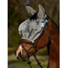 Máscara antimoscas Weatherbeeta ComFiTec Hexi Shield Ride - Plata