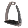 Estribos de seguridad Acavallo Rel-X 180 rama desmontable - Titanio / negro