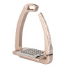 Estribos de seguridad Acavallo Rel-X 180 rama desmontable - Titanio rosa