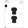 Camiseta técnica de entrenamiento para mujer corte slim Equestro - Negro