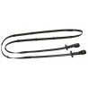 Riendas antideslizantes Covalliero 3 m - Negro