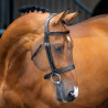 Brida con muserola tipo hunter Shires Velociti Lusso - Negro