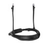 Cavezón acolchado Elite Shires Velociti Lusso - Negro