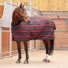 Manta de cuadra Plus 200 Shires Tempest - Tartán rojo