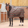 Manta de cuadra Plus Lite Shires Tempest - Tartán verde