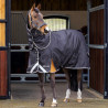 Manta de exterior Plus 200 + cubrecuello Shires Highlander - Negro